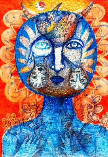 Print of Fantasy Mixed Media by Arema Arega