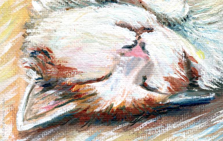 Original Romanticism Fantasy Painting by Sonia Finch