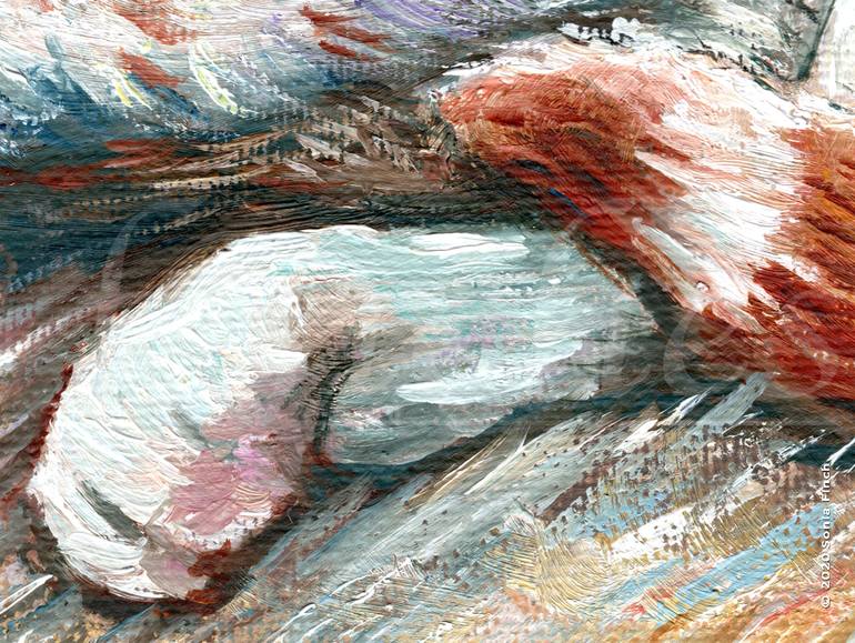 Original Romanticism Fantasy Painting by Sonia Finch