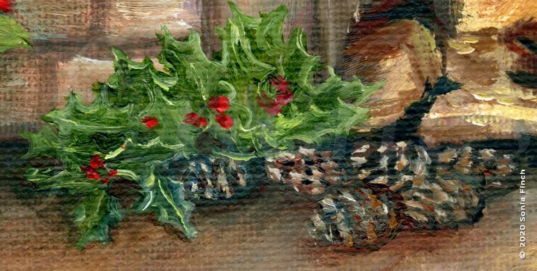 Original Romanticism Fantasy Painting by Sonia Finch