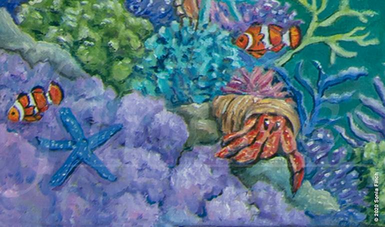Original Conceptual Fantasy Painting by Sonia Finch