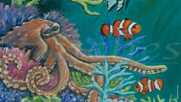 Original Conceptual Fantasy Painting by Sonia Finch
