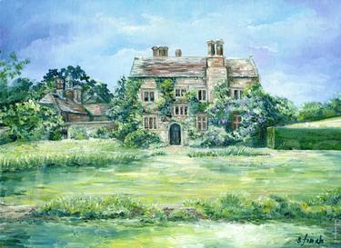 Original Expressionism Architecture Paintings by Sonia Finch