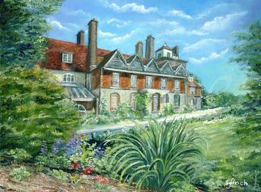 Original Expressionism Architecture Paintings by Sonia Finch