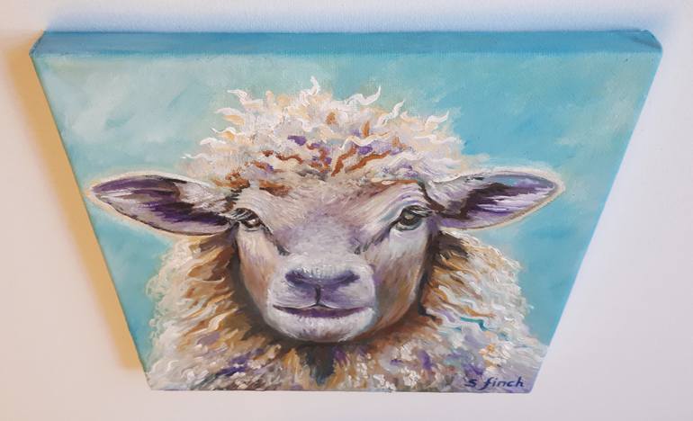 Original Expressionism Animal Painting by Sonia Finch