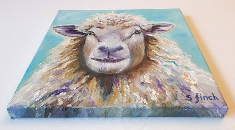 Original Expressionism Animal Painting by Sonia Finch