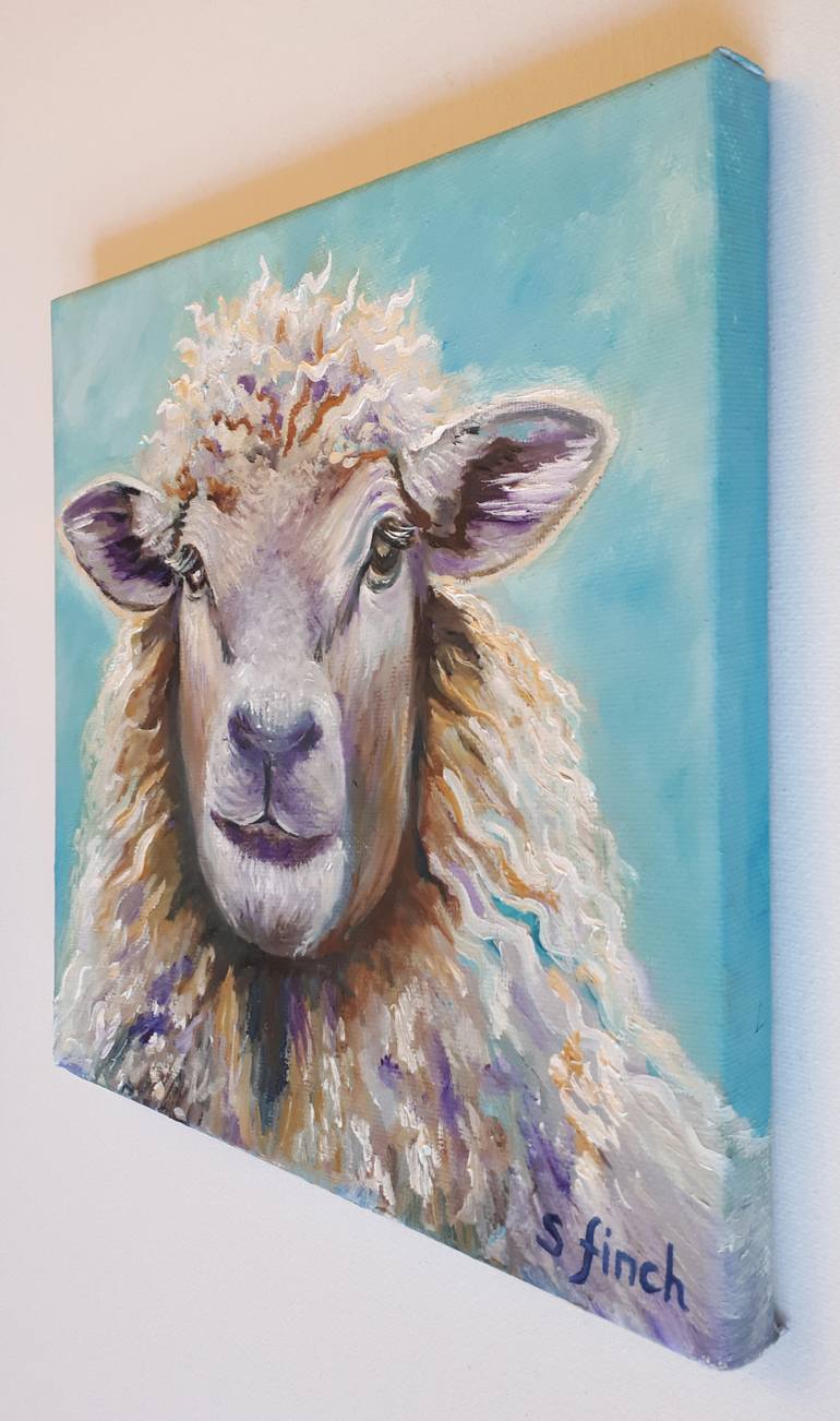 Original Expressionism Animal Painting by Sonia Finch