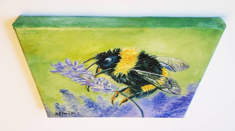 Original Expressionism Animal Painting by Sonia Finch