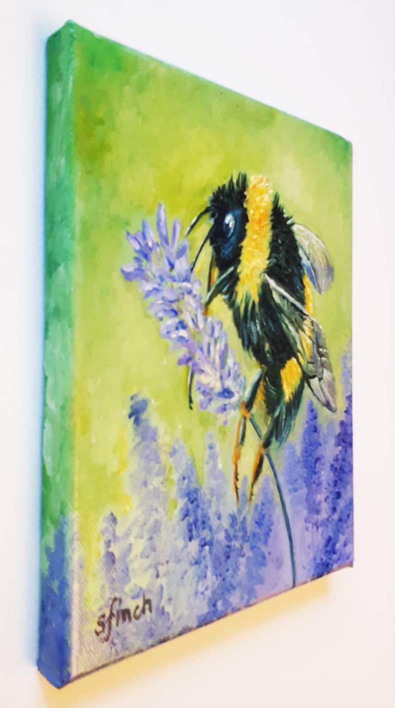 Original Expressionism Animal Painting by Sonia Finch