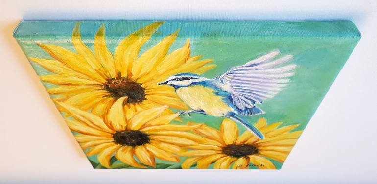 Original Expressionism Nature Painting by Sonia Finch