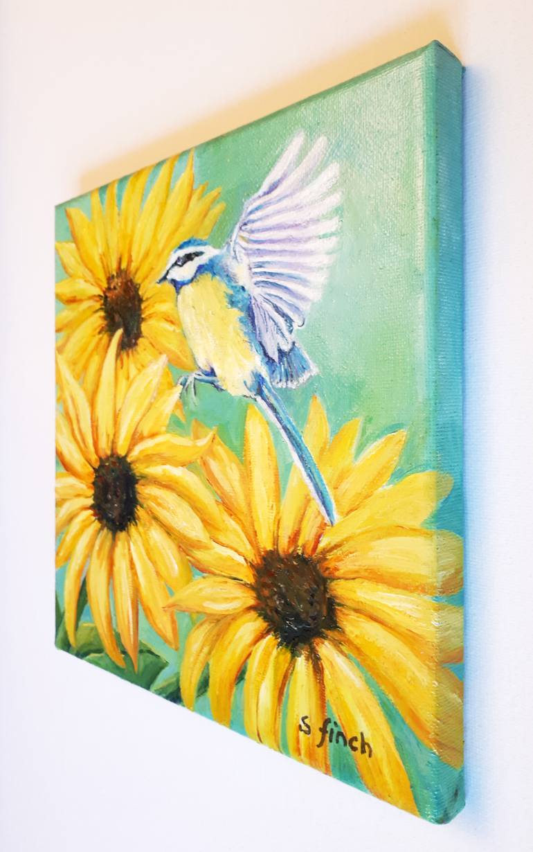Original Expressionism Nature Painting by Sonia Finch