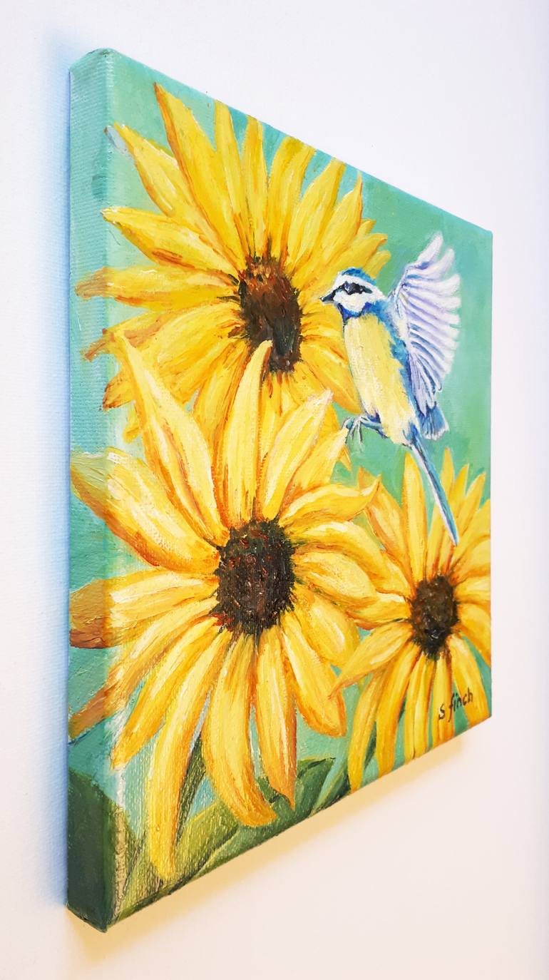 Original Expressionism Nature Painting by Sonia Finch