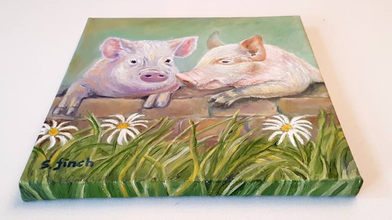 Original Contemporary Animal Painting by Sonia Finch