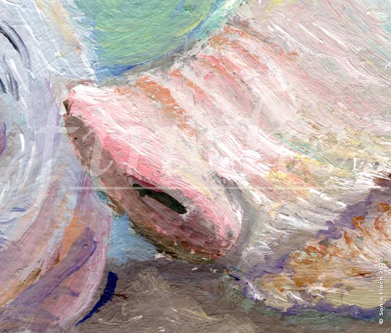 Original Contemporary Animal Painting by Sonia Finch