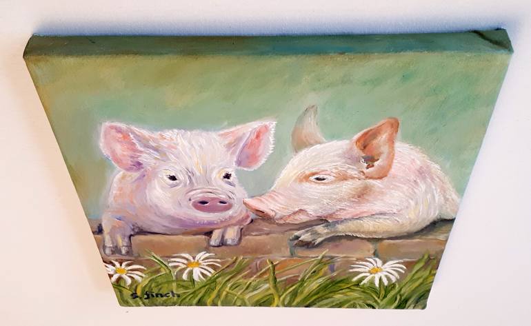 Original Contemporary Animal Painting by Sonia Finch