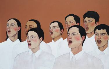 Original Figurative Body Paintings by Xenia Gray