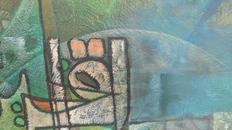 Original Contemporary Calligraphy Painting by Luthfi Musthofa