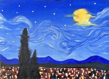Van Gogh's starry night thumb