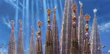 Towers of La Sagrada Familia II thumb