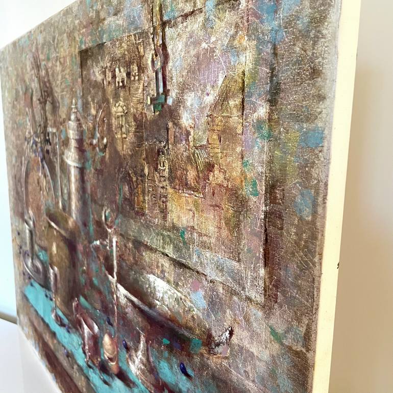 Original Impressionism Still Life Painting by Yulia Odukalets