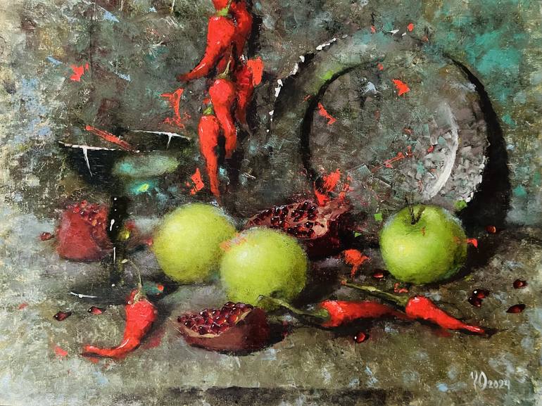 Print of Impressionism Still Life Paintings by Yulia Odukalets