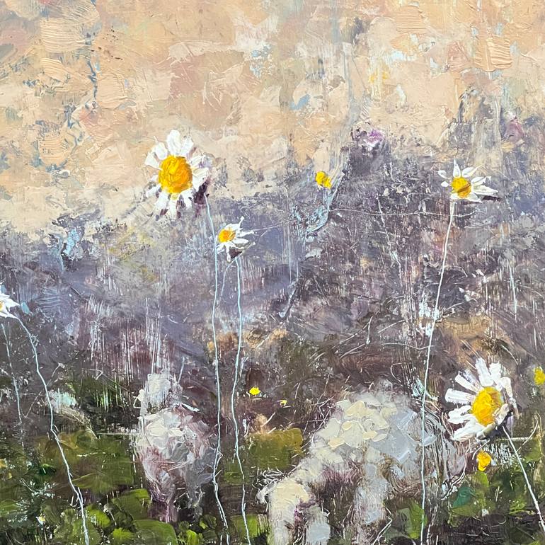 Original Impressionism Nature Painting by Yulia Odukalets