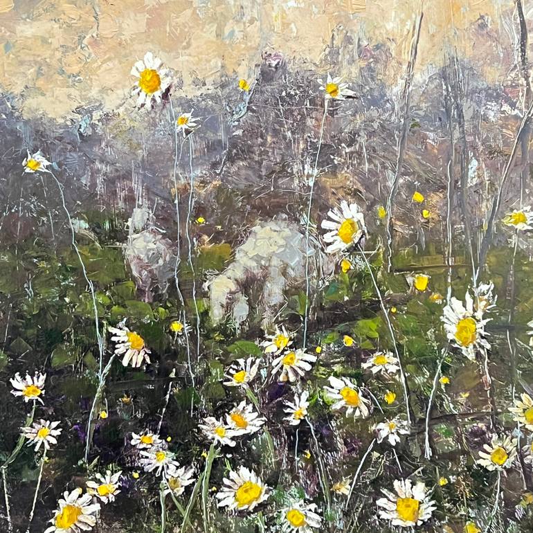 Original Impressionism Nature Painting by Yulia Odukalets