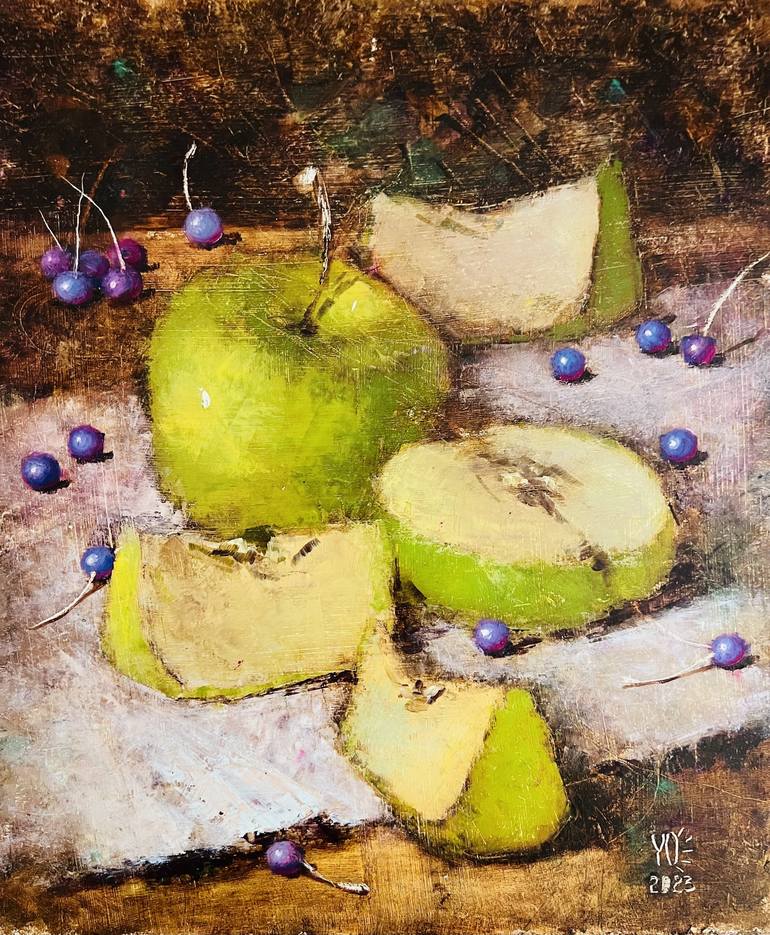 Print of Impressionism Still Life Paintings by Yulia Odukalets