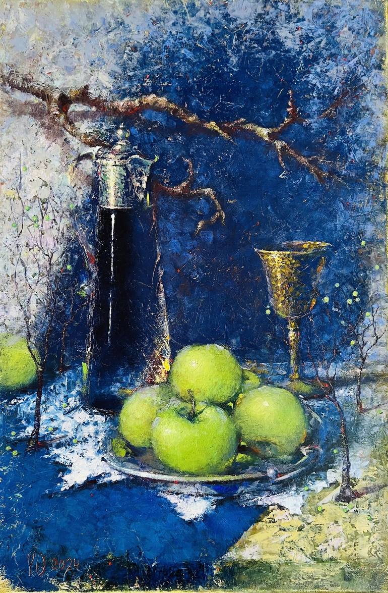 Print of Expressionism Still Life Paintings by Yulia Odukalets