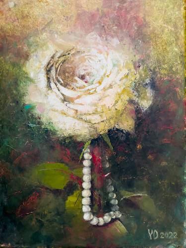 Original Symbolism Botanic Paintings by Yulia Odukalets