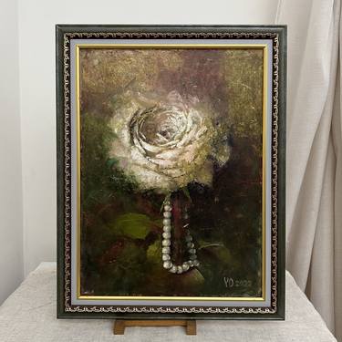 Original Modernism Botanic Painting by Yuliya Odukalets