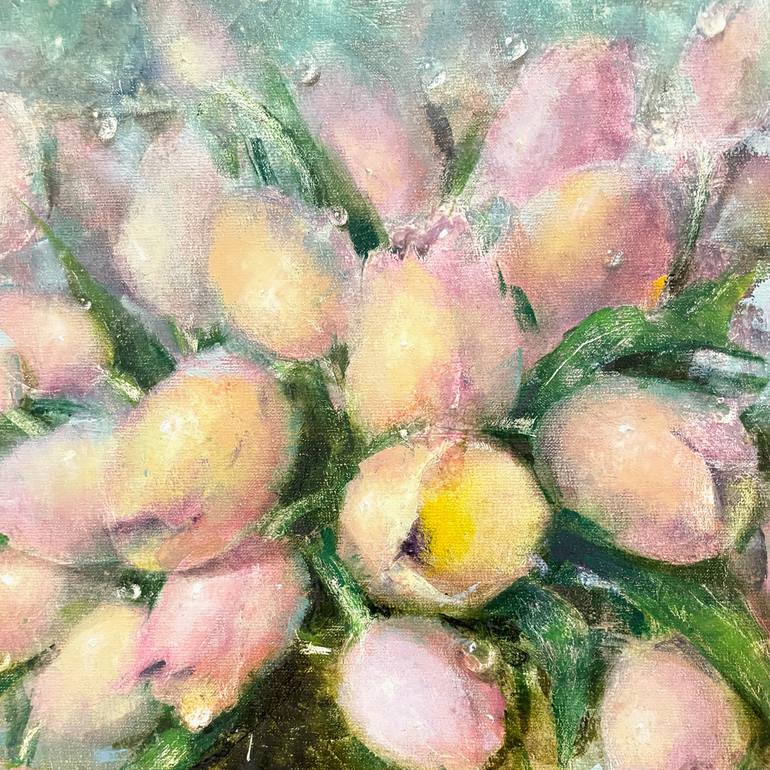 Original Expressionism Botanic Painting by Yulia Odukalets