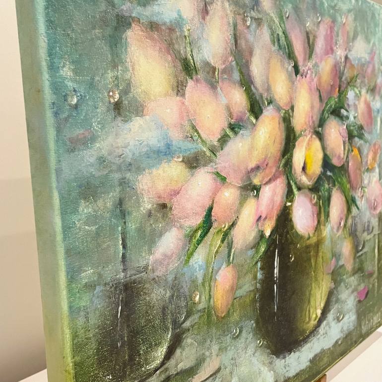 Original Expressionism Botanic Painting by Yulia Odukalets