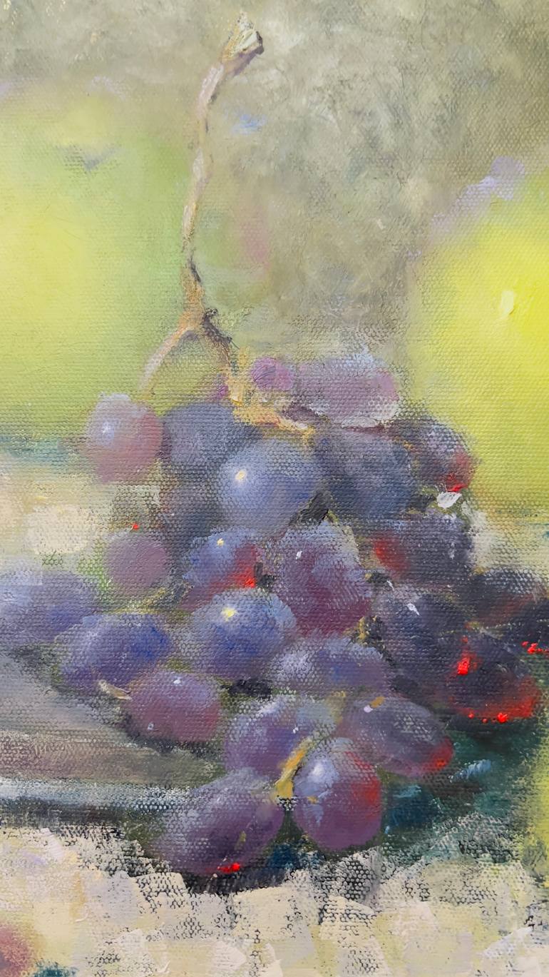 Original Impressionism Still Life Painting by Yulia Odukalets