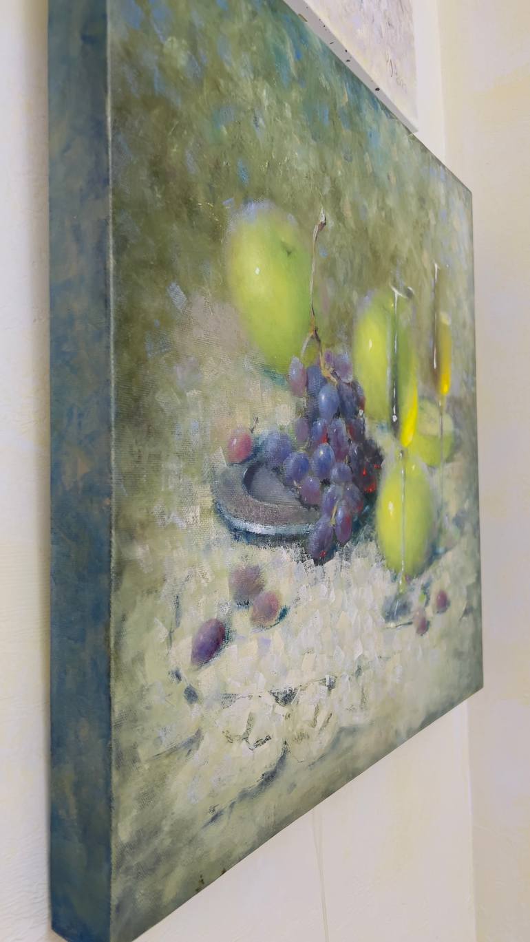 Original Impressionism Still Life Painting by Yulia Odukalets