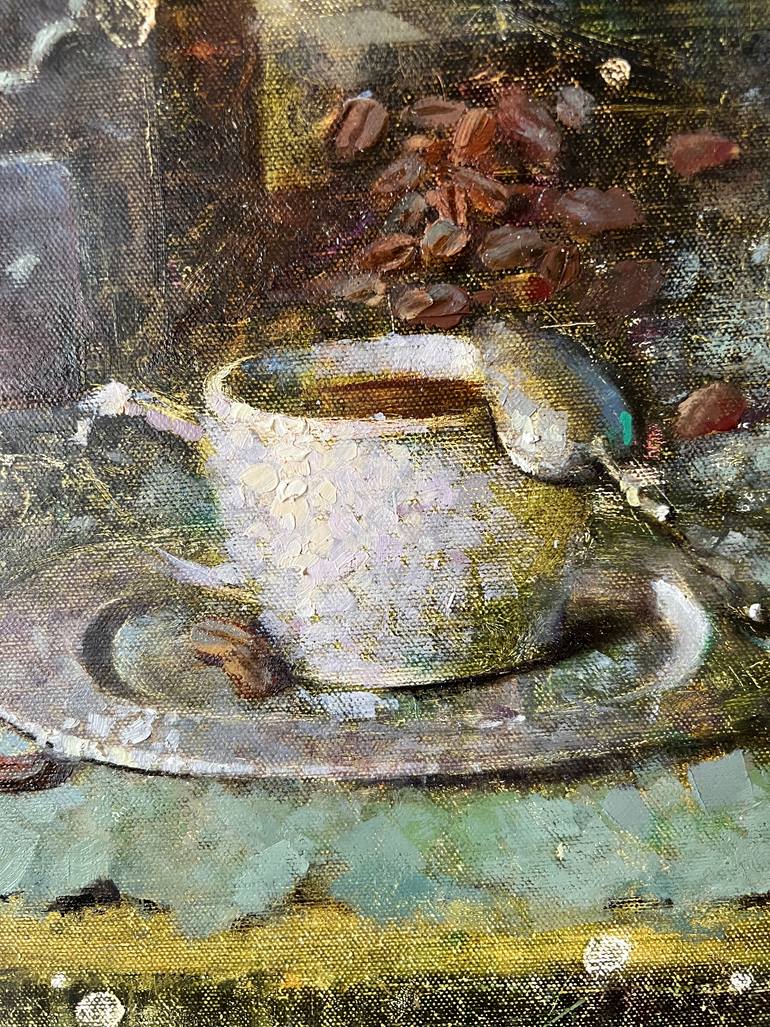 Original Impressionism Still Life Painting by Yulia Odukalets