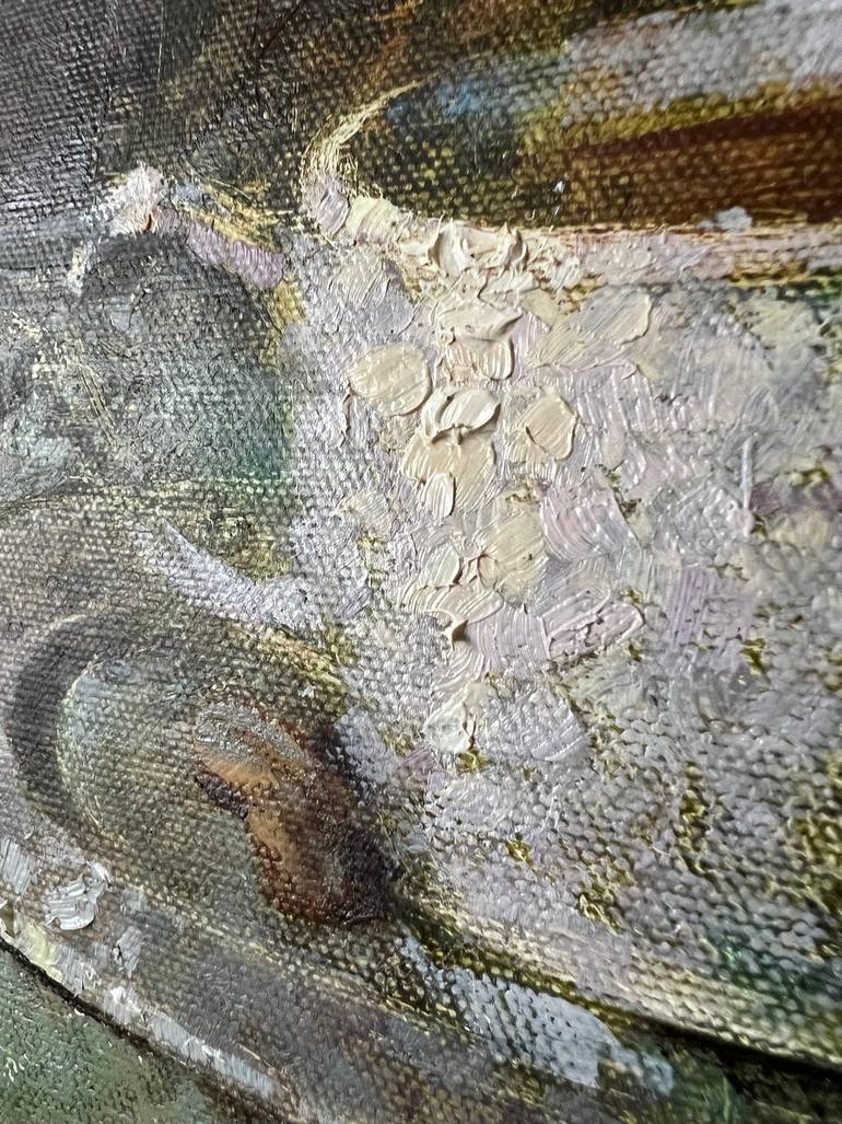 Original Impressionism Still Life Painting by Yulia Odukalets