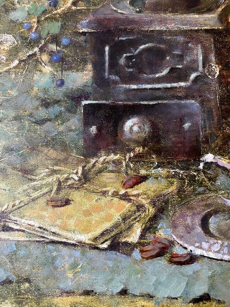Original Impressionism Still Life Painting by Yulia Odukalets