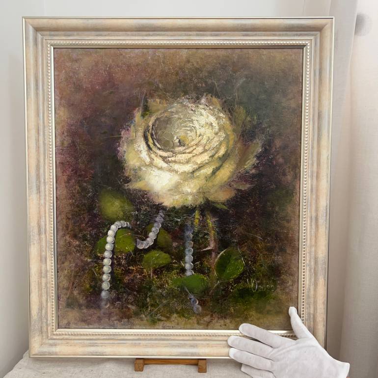 Original Impressionism Botanic Painting by Yulia Odukalets