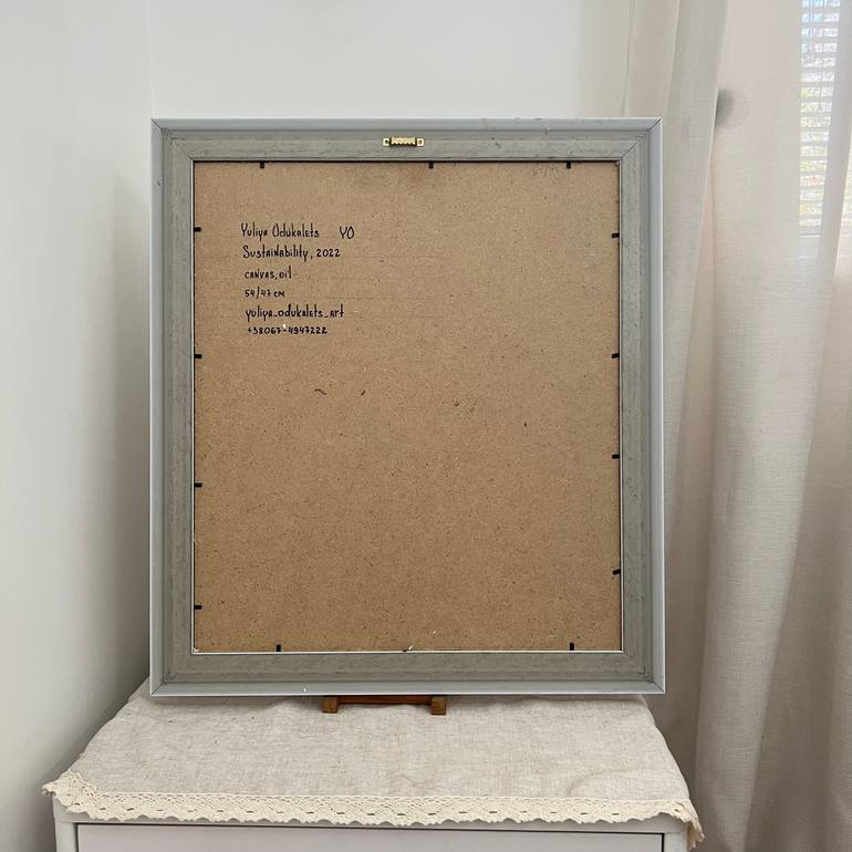 Original Impressionism Botanic Painting by Yulia Odukalets