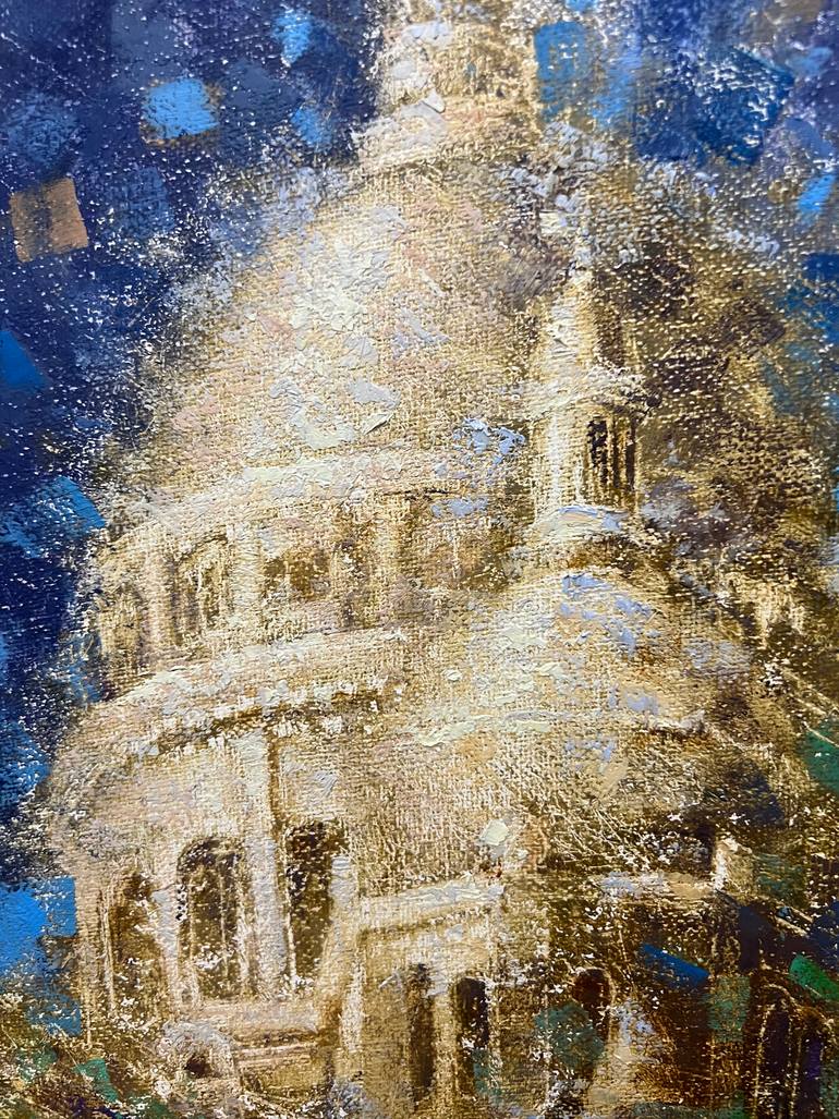 Original Impressionism Landscape Painting by Yulia Odukalets