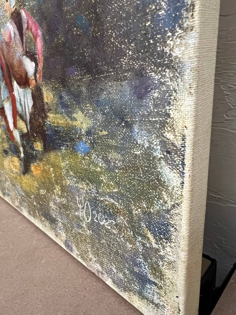 Original Impressionism Landscape Painting by Yulia Odukalets