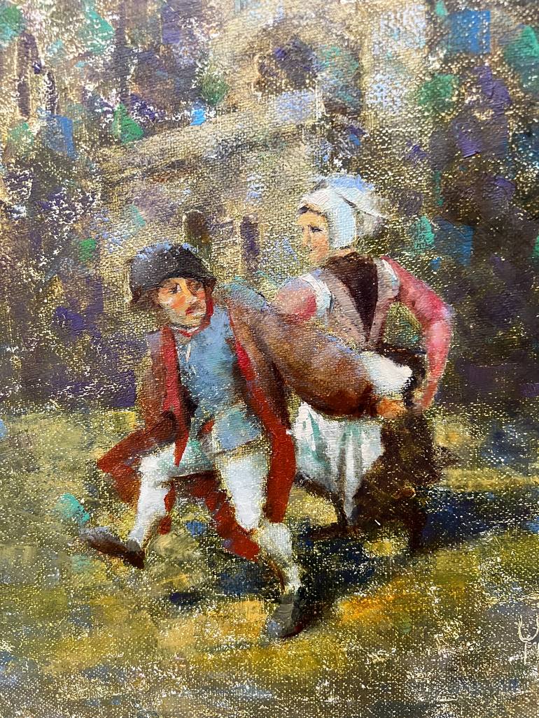 Original Impressionism Landscape Painting by Yulia Odukalets