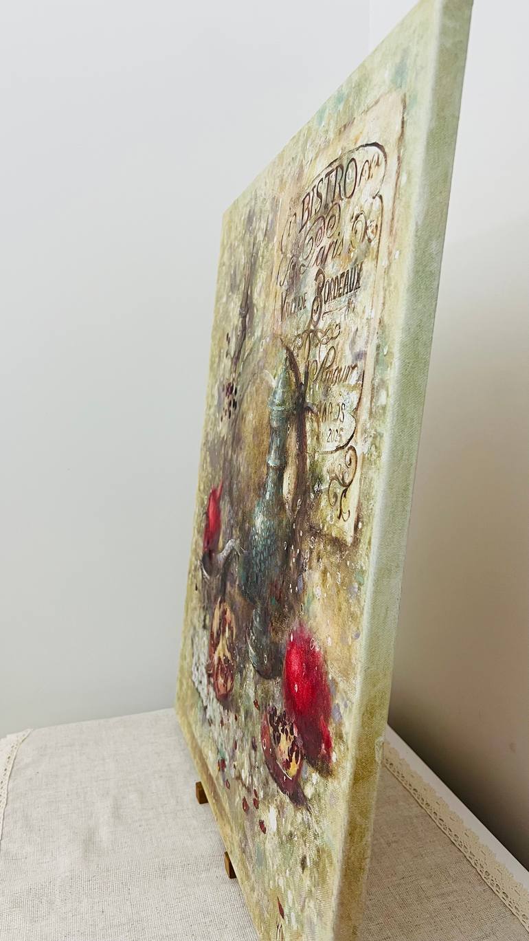 Original Impressionism Still Life Painting by Yulia Odukalets