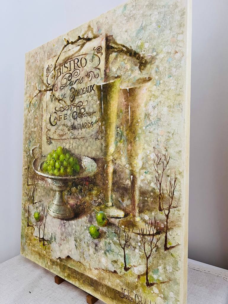 Original Impressionism Still Life Painting by Yulia Odukalets