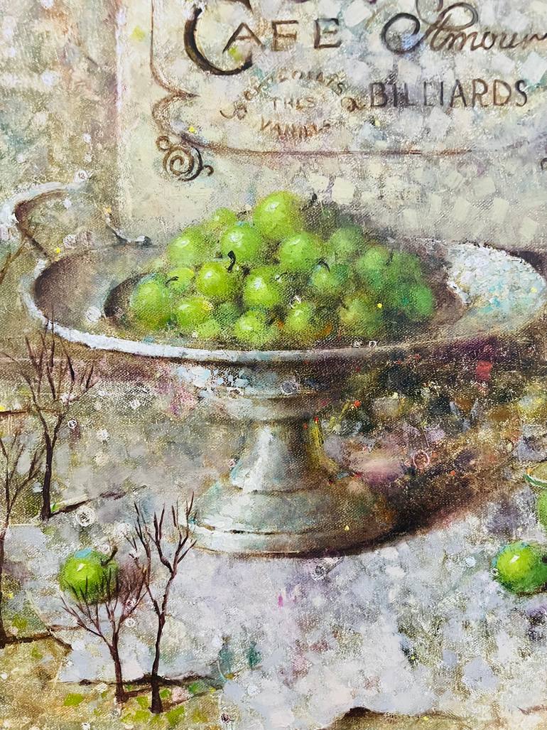 Original Impressionism Still Life Painting by Yulia Odukalets