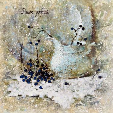 Original Impressionism Still Life Painting by Yuliya Odukalets