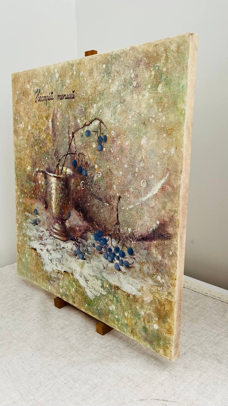 Original Impressionism Still Life Painting by Yulia Odukalets
