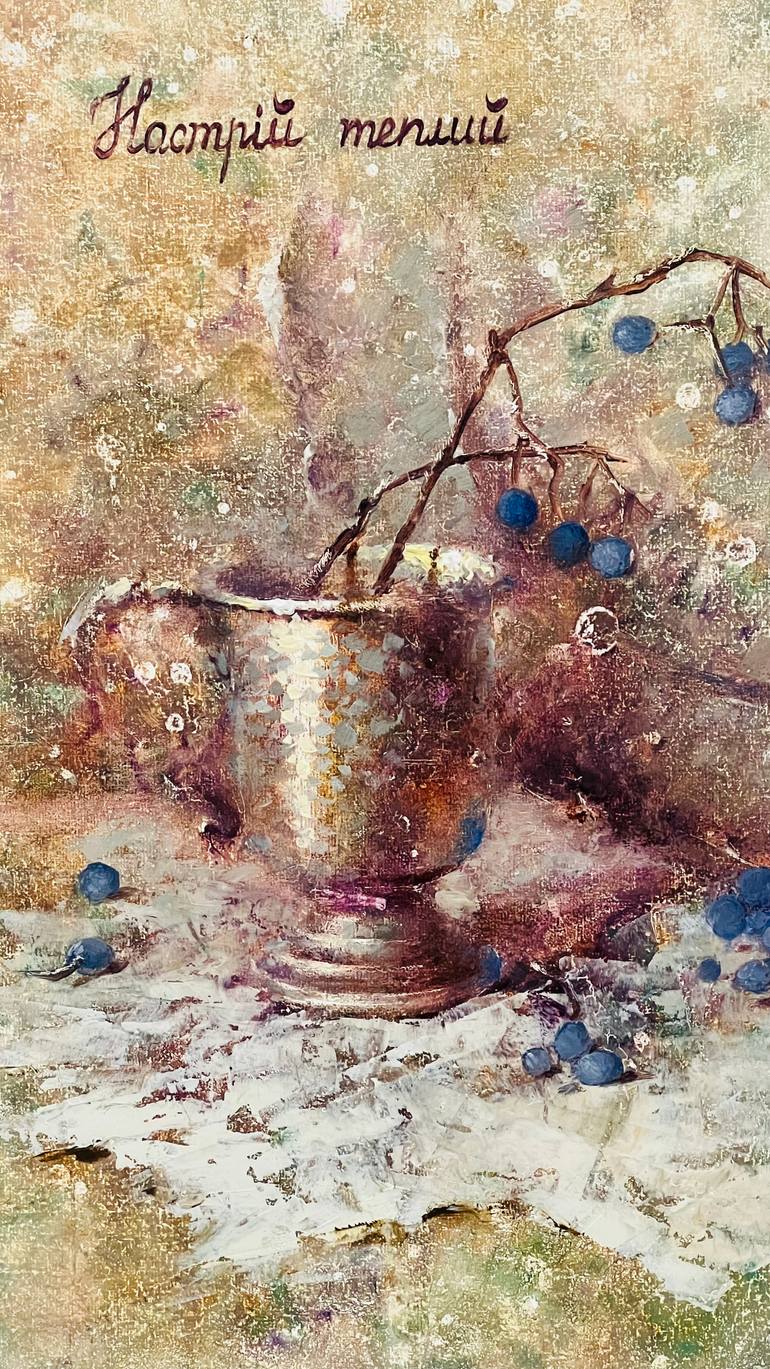 Original Impressionism Still Life Painting by Yulia Odukalets
