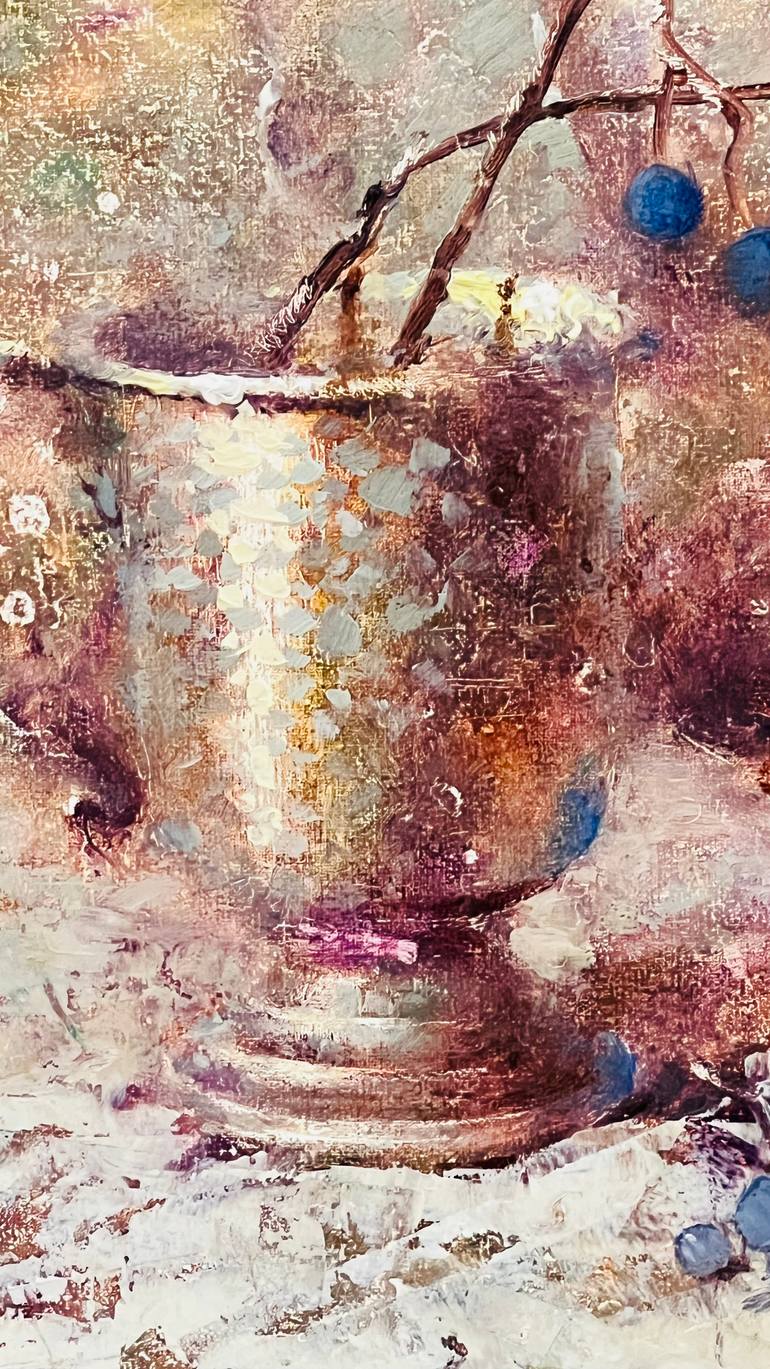 Original Impressionism Still Life Painting by Yulia Odukalets